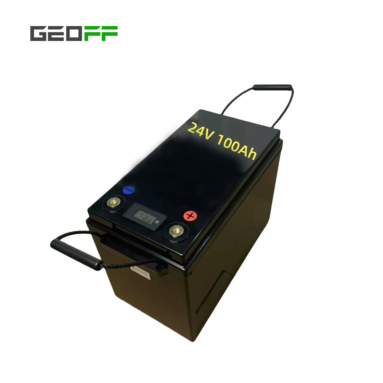 GEOFF Lithium Battery 24v 100Ah 104ah Deep Cycle Lifepo4 Battery Power wall 24v Solar Energy Storage System for home