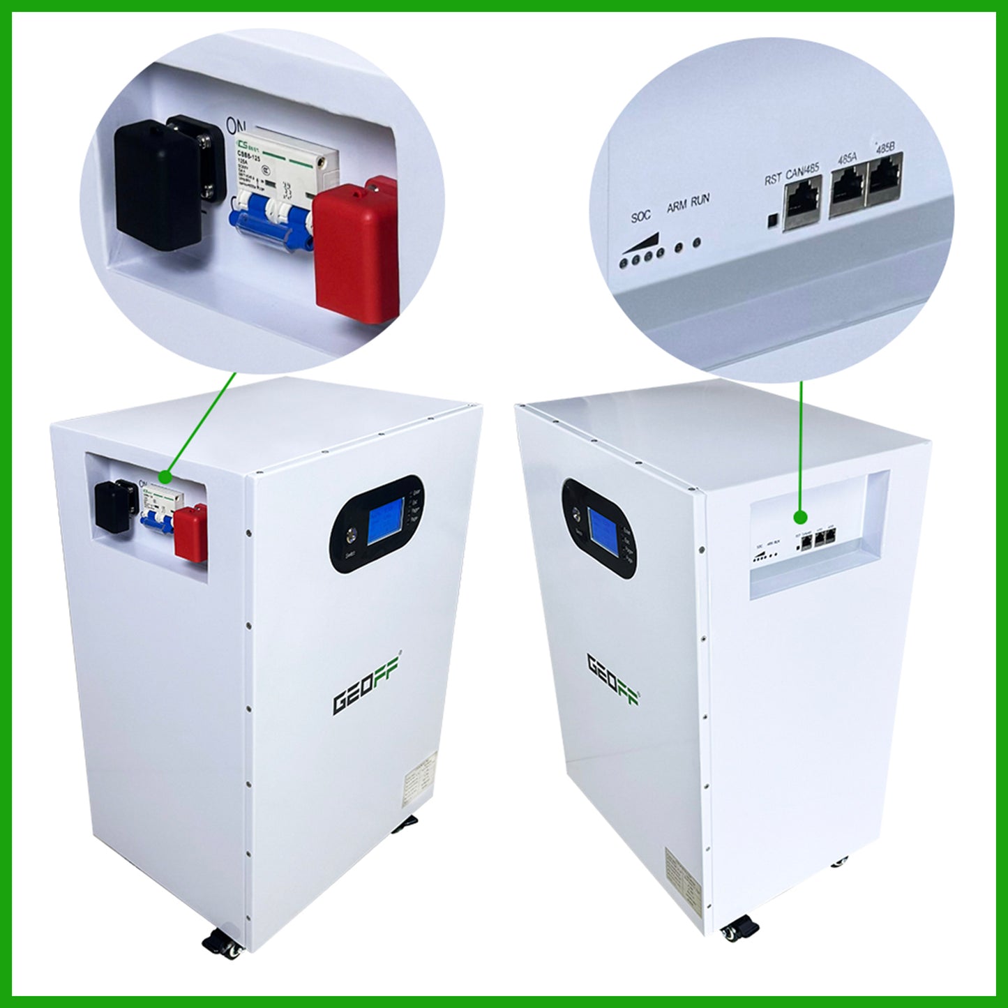 GEOFF 48v 51.2V 320AH CATL 16.5kw vertical Home Hybrid Pv Products High Voltage Solar System Deye Lithium Battery Home Hybrid System Use